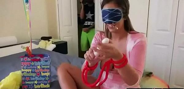  Real Hot GF (layla london) Bang Hard Style In Front Of Camera video-23